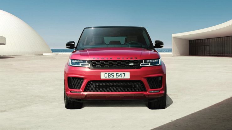 Range Rover Sport Autobiography Dynamic в цвете Firenze Red.