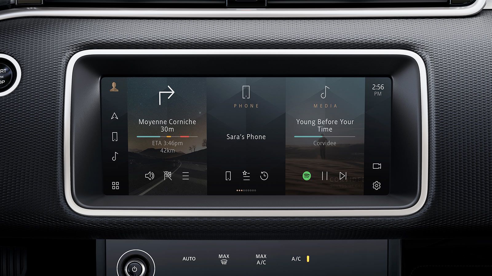 Совершенно новая информационно-развлекательная система Pivi органично интегрирована в автомобиль и имеет интуитивно понятный интерфейс.