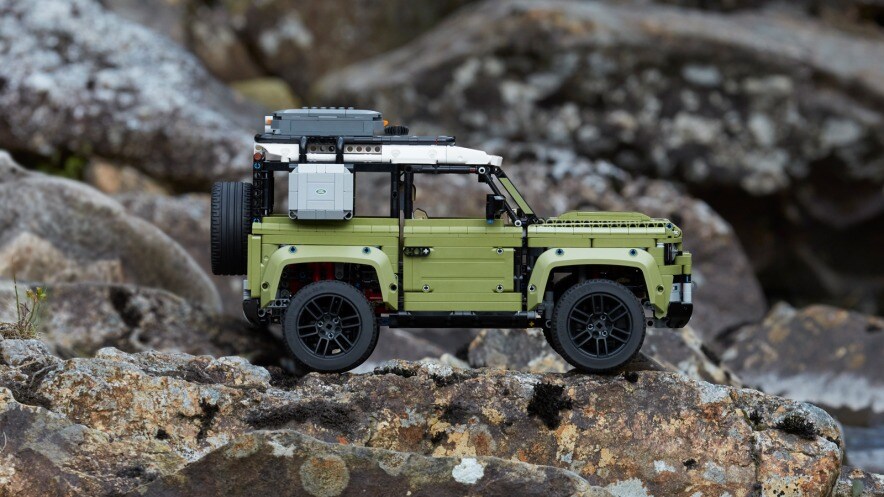 LAND ROVER DEFENDER ОТ LEGO TECHNIC. СОВСЕМ КАК НАСТОЯЩИЙ!